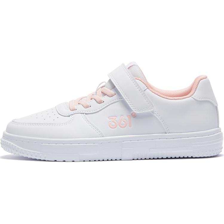 361°KIDS Low top Skateboard Shoes White Pink Kids'