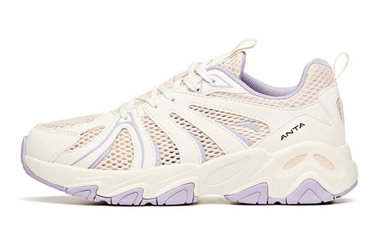 Antakids Anta Spirit Claw Mesh Slip Resistant Cushioning Abrasion Resistant Breathable Low top Running Shoes