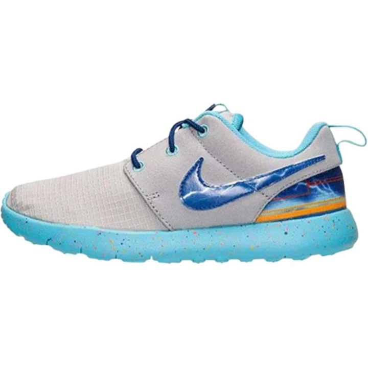 Nike Nike Roshe One Low top Kids Lifestyle Shoes Gray Blue Kids'