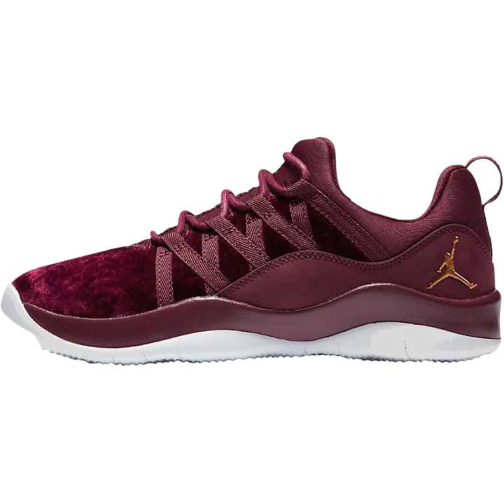 Jordan Jordan Deca Fly PREM Slip Resistant Abrasion Resistant Low top Children's Basketball Shoes Red Kids'