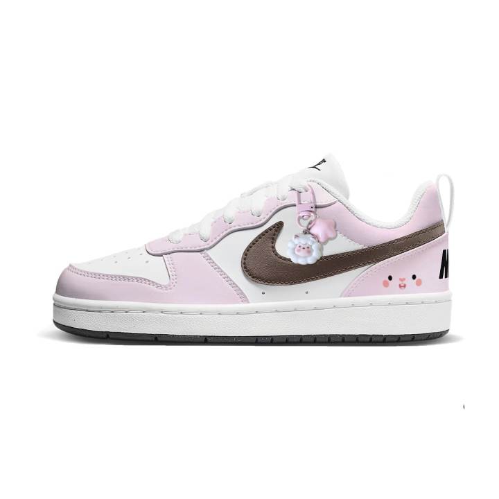 Nike Nike Court Borough Dedenne Sheep Synthetic Leather Abrasion Resistant Abrasion Resistant Low top