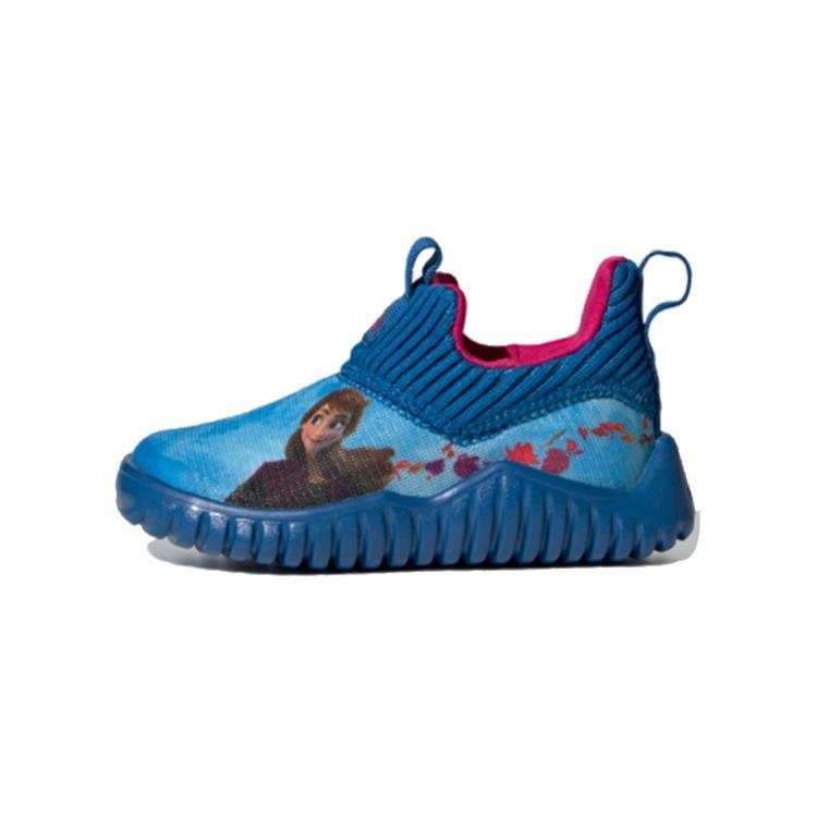 Adidas Disney x Adidas Rapidazen Comfortable Breathable Low top Toddler Shoes Blue Infant And Toddler