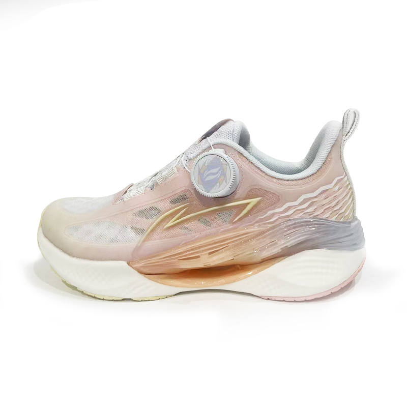 Li-Ning YOUNG Li Ning YOUNG Low top Kids' Running Shoes White Orange Kids'