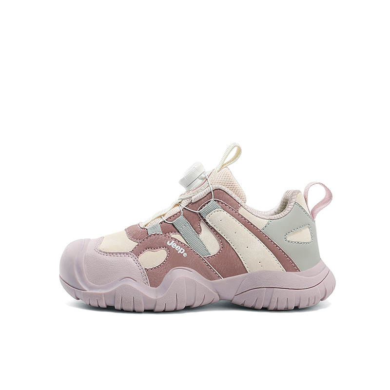 Jeep Low top Kids Lifestyle Shoes Beige Pink Purple Kids'
