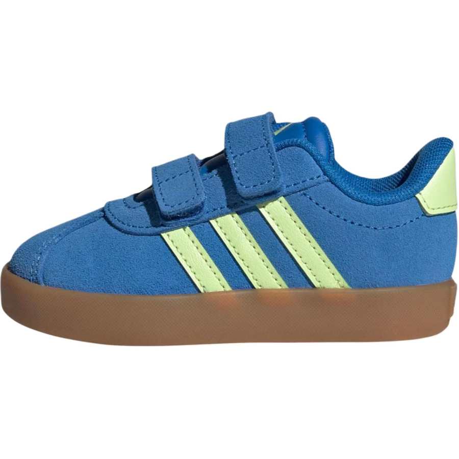 Adidas Adidas VL COURT 3.0 Low top Toddler Shoes Blue Green Infant And Toddler