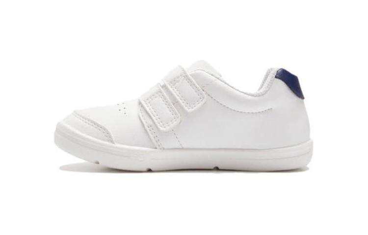 DECATHLON 100 I Move Collection Cushioning Abrasion Resistant Cushioning, Wear Resistant Low top Toddler Shoes White