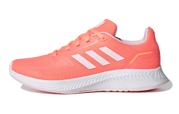 Adidas Adidas Runfalcon 2.0 Comfortable Abrasion Resistant Low top Kids' Running Shoes Peach Pink Kids'