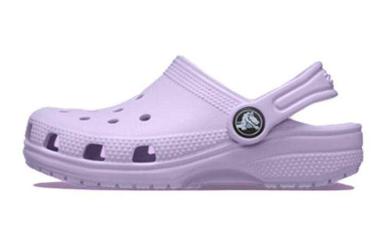Crocs Comfortable Slip Resistant Abrasion Resistant Children's Sandals Light Purple Kids'
