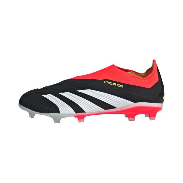 Adidas adidas Predator 24+ Laceless FG Core Black Cloud White Solar Red GS