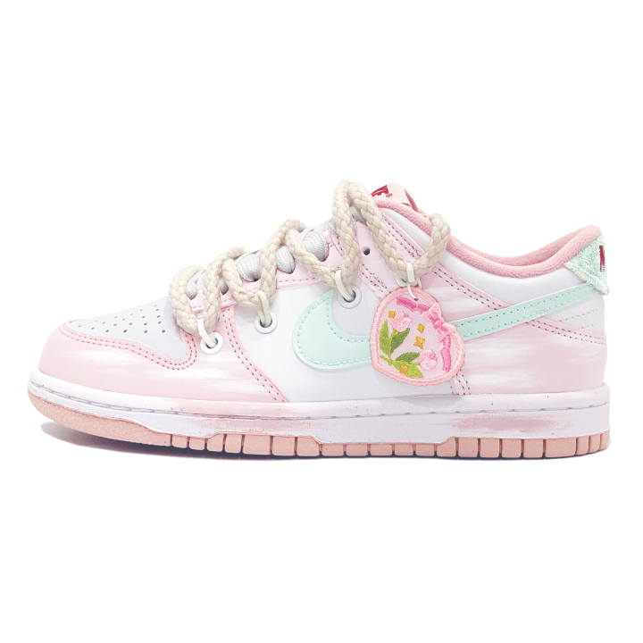 Nike Nike Dunk Kids Lifestyle Shoes Pink Teenagers
