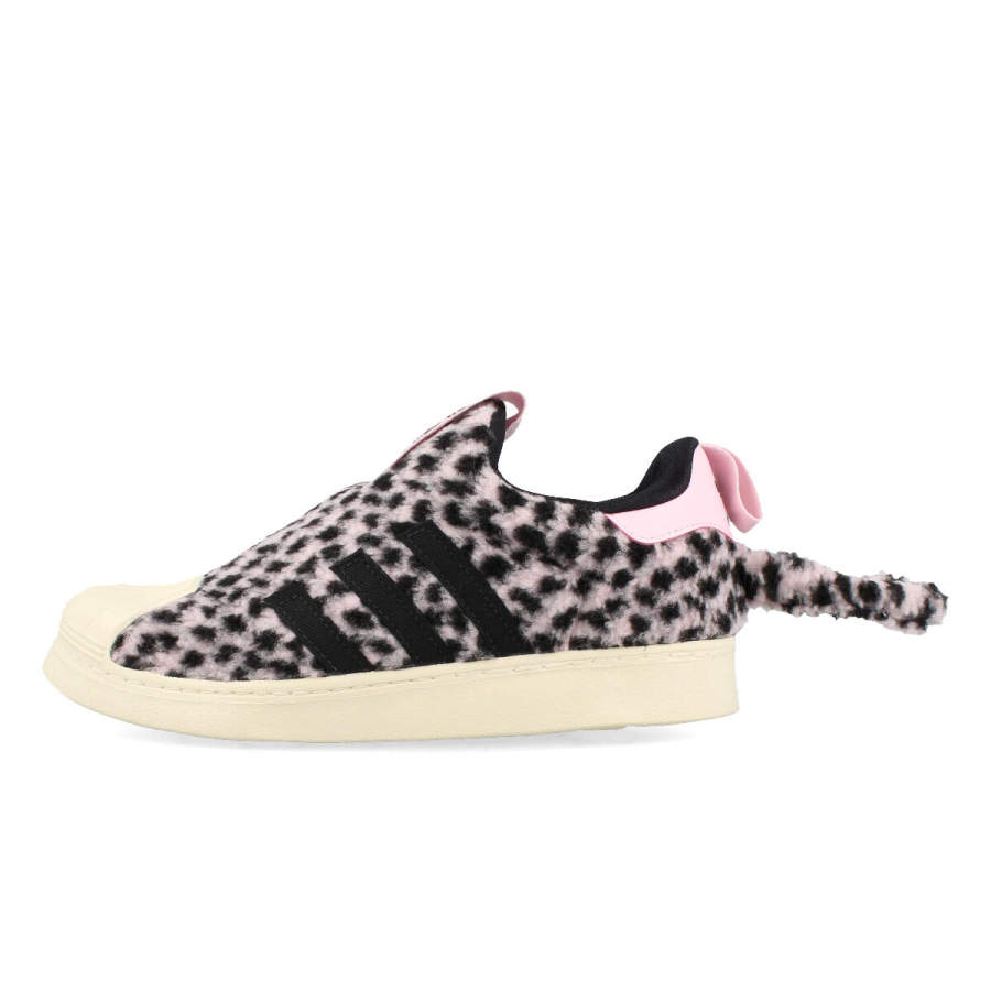 Adidas Originals SST 360 Comfortable Slip Resistant Low top Kids Lifestyle Shoes Black Kids'