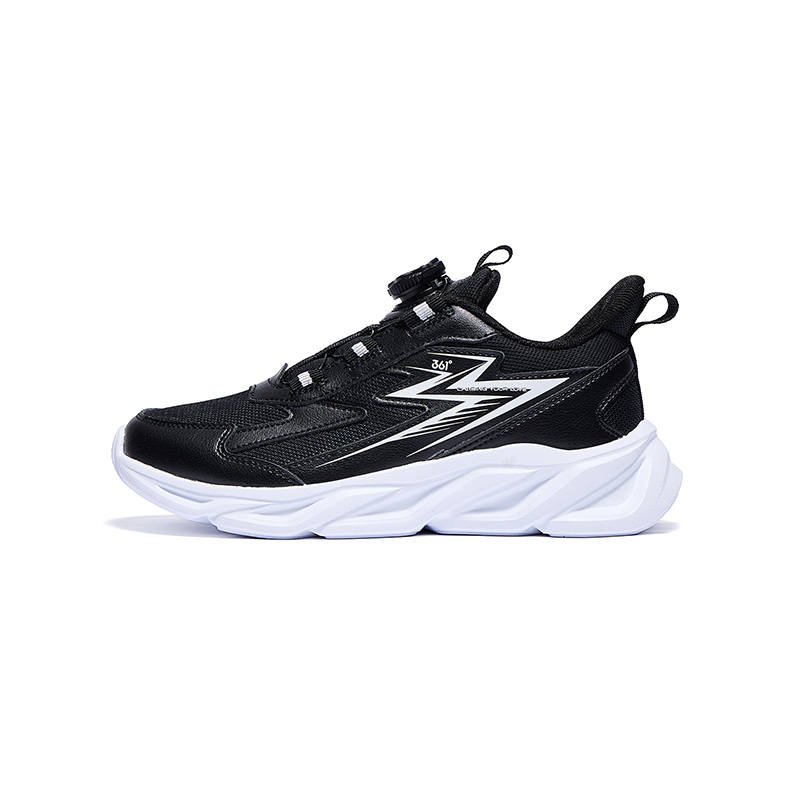 361°KIDS Low top Running Shoes Black White Unisex