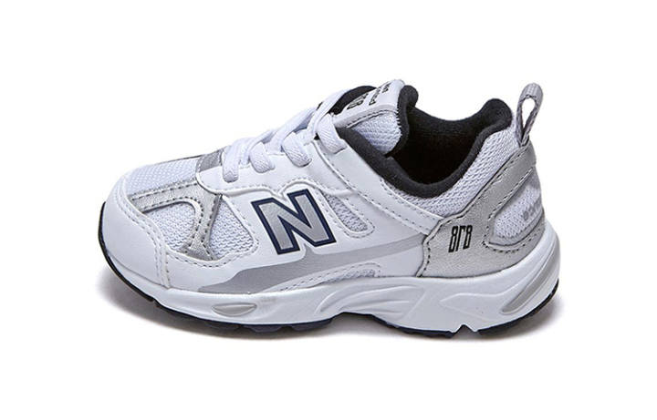 New Balance New Balance NB 878 Comfortable Cushioning Abrasion Resistant Breathable Low top Toddler Shoes White Infant And Toddler