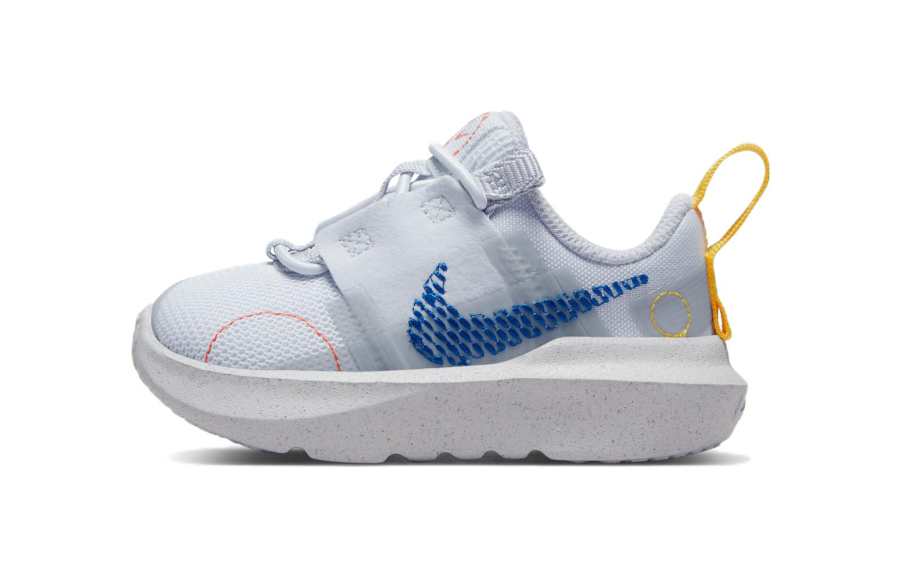 Nike Nike Crater Impact Recyclable Material Breathable Low top Sports Casual Shoes Gray Blue Infant And Toddler