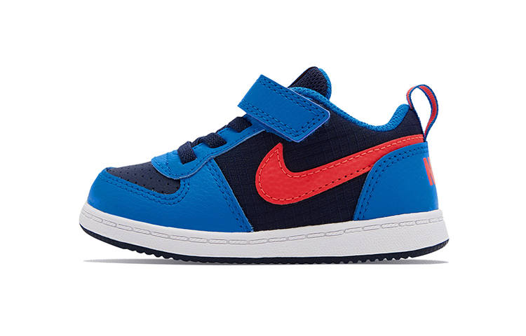 Nike Nike Court Borough Low top Skateboard Shoes Blue Red Black Infant And Toddler