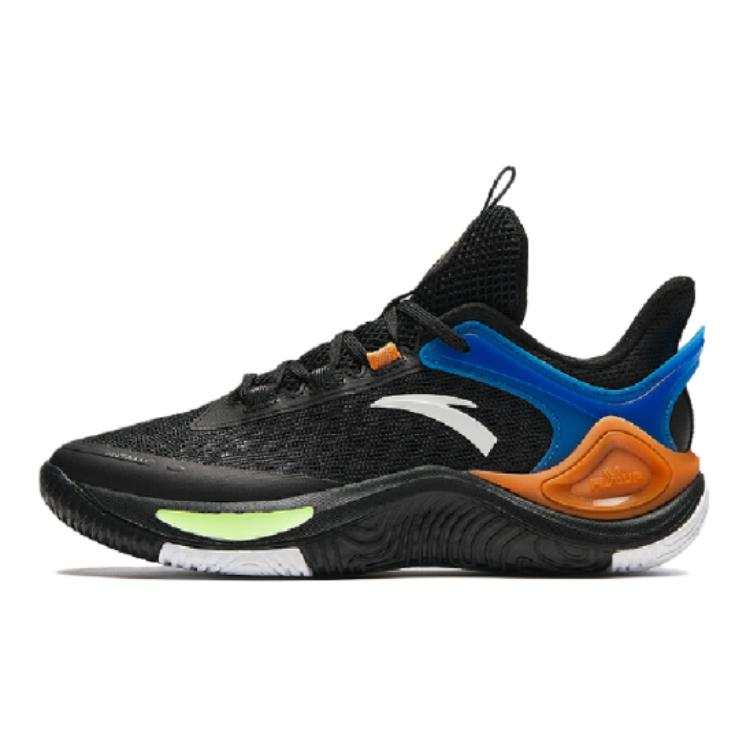 Antakids Fabric Low top Basketball Shoes Black Teenagers
