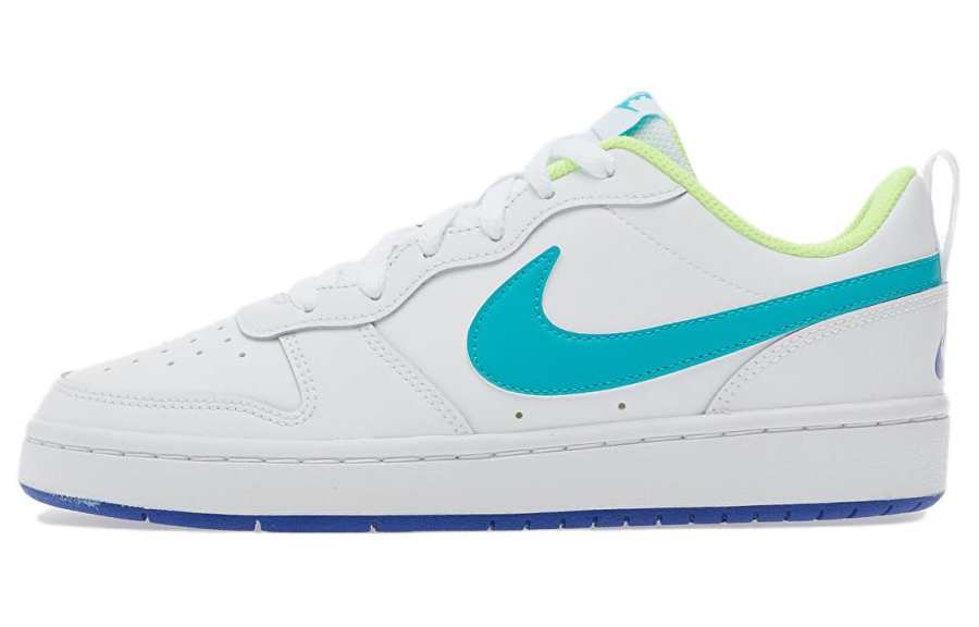 Nike Nike Court Borough Leather Low top Skateboard Shoes White Light Blue Unisex