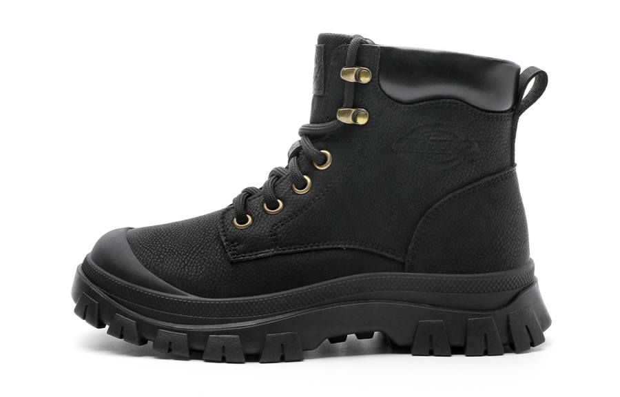 Dickies Slip Resistant Abrasion Resistant Kids' Boots Black Children Aged 3 7 Years Old