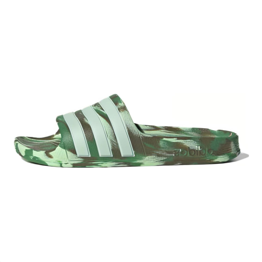 Adidas Adidas Adilette Comfortable Cushioning, Wear Resistant Low top Kids' Slippers Green Kids'