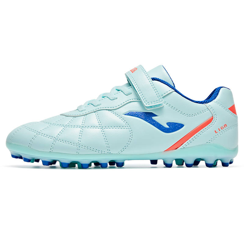 Joma Synthetic Leather Kids' Soccer Shoes Light Blue Kids'