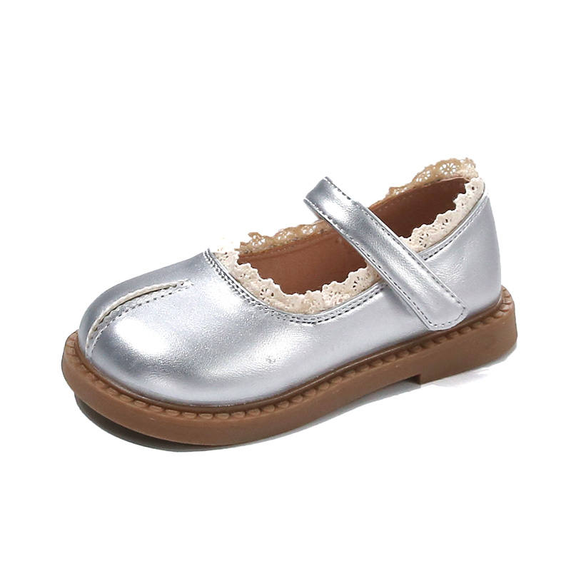 TONYBEAR PU Polyurethane Low top Kids' Leather Shoes Children Aged 3 7 Years Old