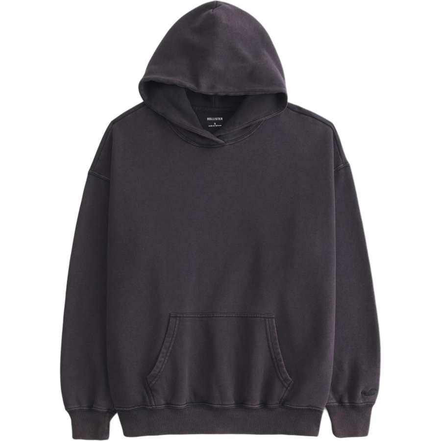 Hollister/ Sweatshirts Women's Black Hooded Moderate