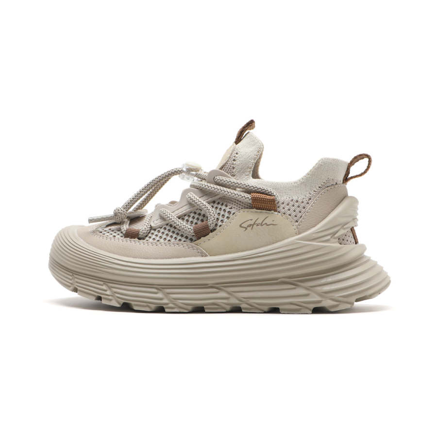 Satchi Synthetic Leather, Textile Anti Kick And Breathable Low top Kids Lifestyle Shoes Kids'