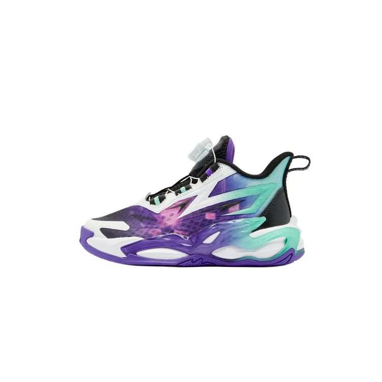QIAODAN Cushioning Abrasion Resistant Cushioning, Wear Resistant Low top Children's Basketball Shoes