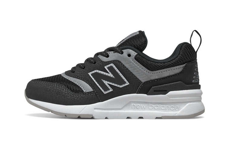 New Balance New Balance NB 997 Slip Resistant Abrasion Resistant Cushioning Mid top Kids Lifestyle Shoes Black Kids'