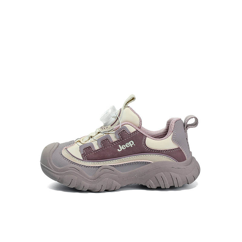 Jeep Knob Lock Technology Low top Sports Casual Shoes Purple Orchid/Light Pink Kids'