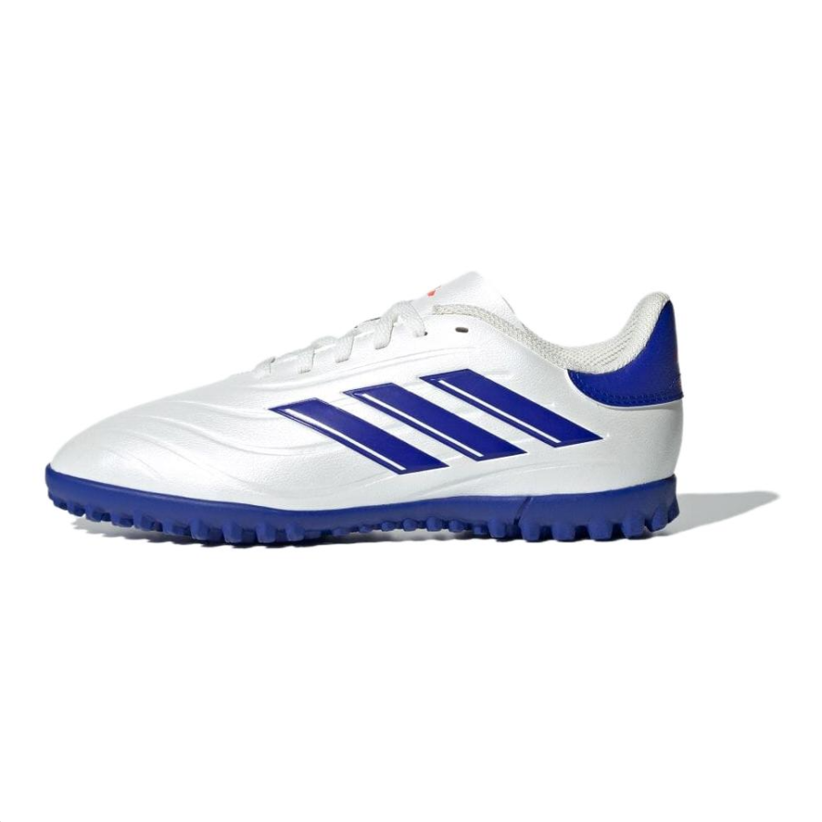 Adidas Adidas COPA PURE 2 Slip Resistant Abrasion Resistant Low top Kids' Soccer Shoes White Blue Kids'