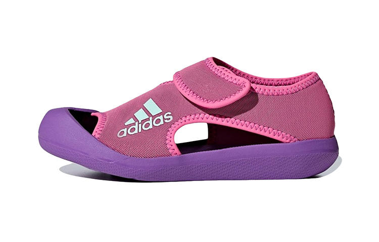 Adidas Adidas Comfortable Slip Resistant Abrasion Resistant Children's Sandals Pink Kids'