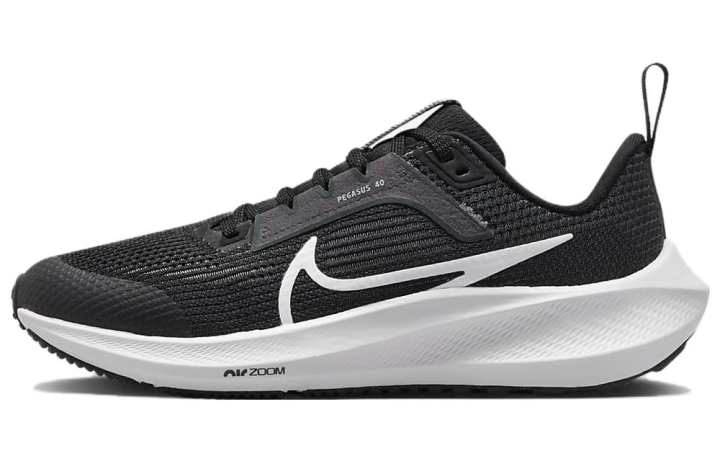 Nike Nike Air Zoom Pegasus 40 GS 'Black White'