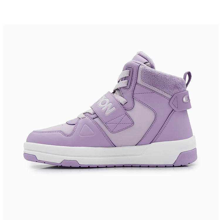 Champion Kids Synthetic Leather, Textile Fashion Anti Kick Cushioning Thermal Anti Kick Cushioning Thermal High top