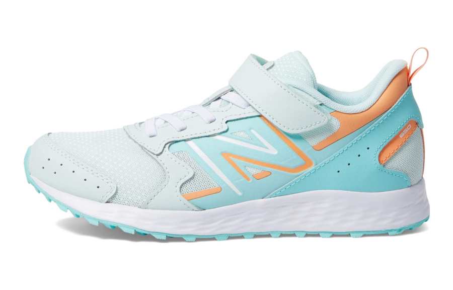 New Balance New Balance V1 Comfortable Cushioning, Wear Resistant Low top Kids' Running Shoes White Blue Unisex