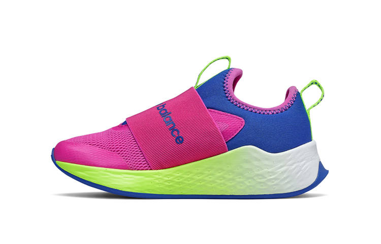 New Balance New Balance V2 Cushioning Low top Kids' Running Shoes Pink Yellow Kids'