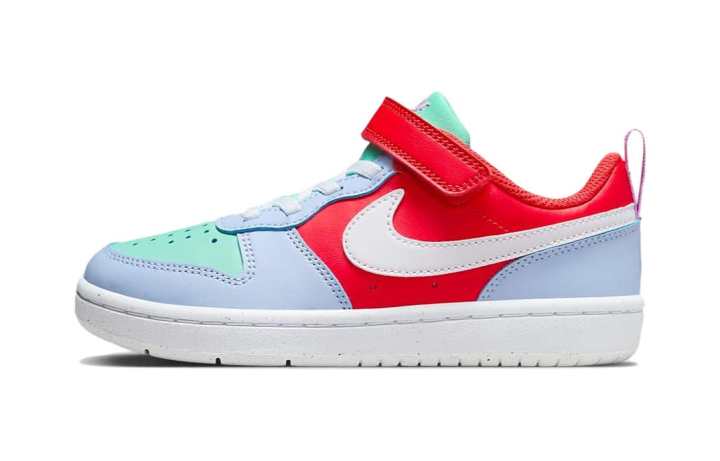 Nike Nike Court Borough Low Recraft PS 'Cobalt Bliss Track Red'