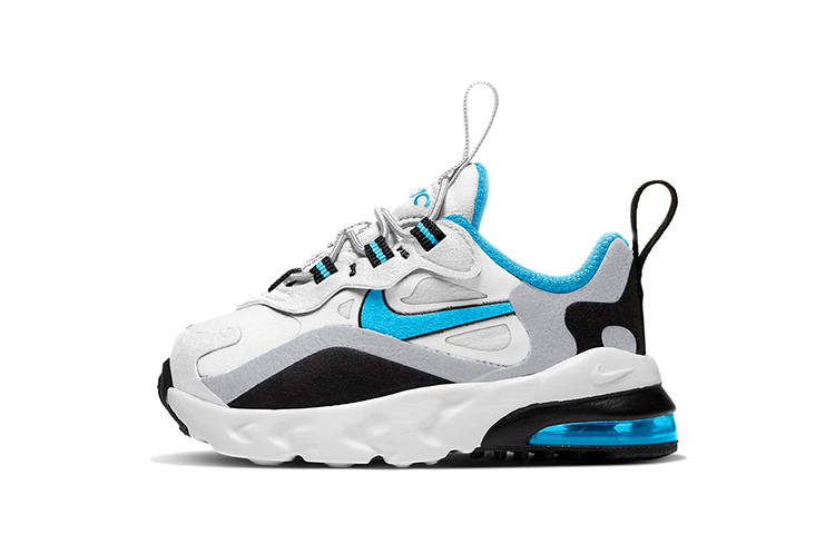 Nike Nike Air Max 270 Low top Toddler Shoes Gray White Blue Infant And Toddler