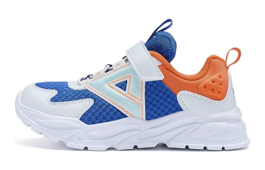 PEAK Cushioning Breathable Low top Kids Lifestyle Shoes Colorful Blue Baymax Teenagers