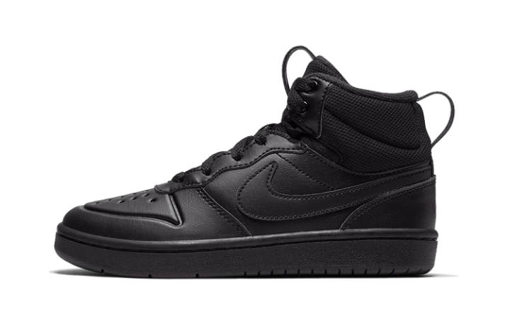 Nike Nike Mid top Kids' Skateboarding Shoes Black Children Aged 3 7 Years Old