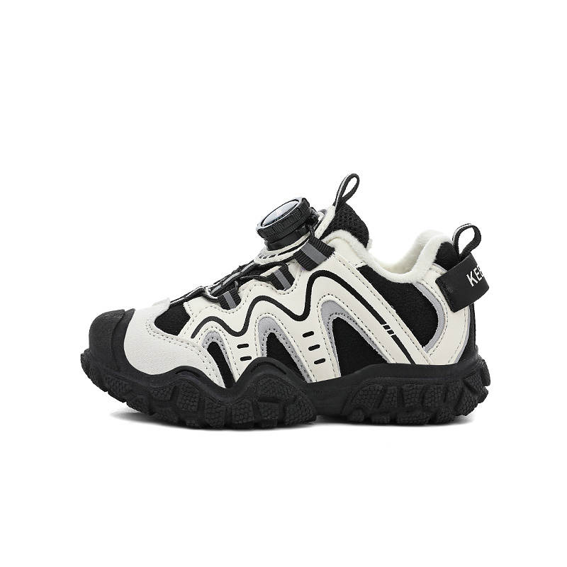 Jeep Insulated Shoes Black Beige Kids'