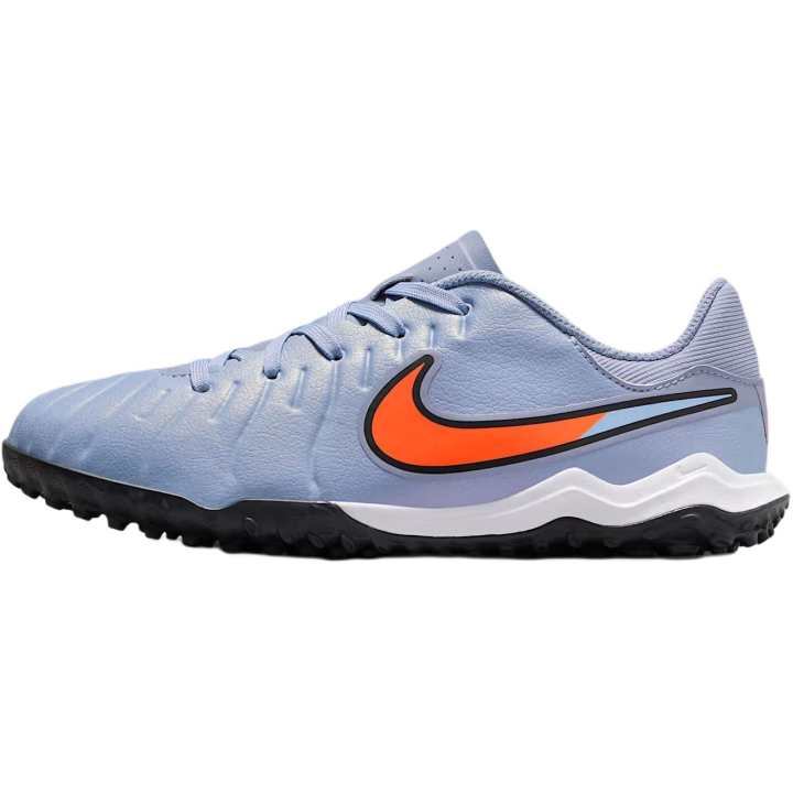 Nike Nike Jr. Tiempo Legend 10 Academy Low top Soccer Shoes Purple Orange Unisex