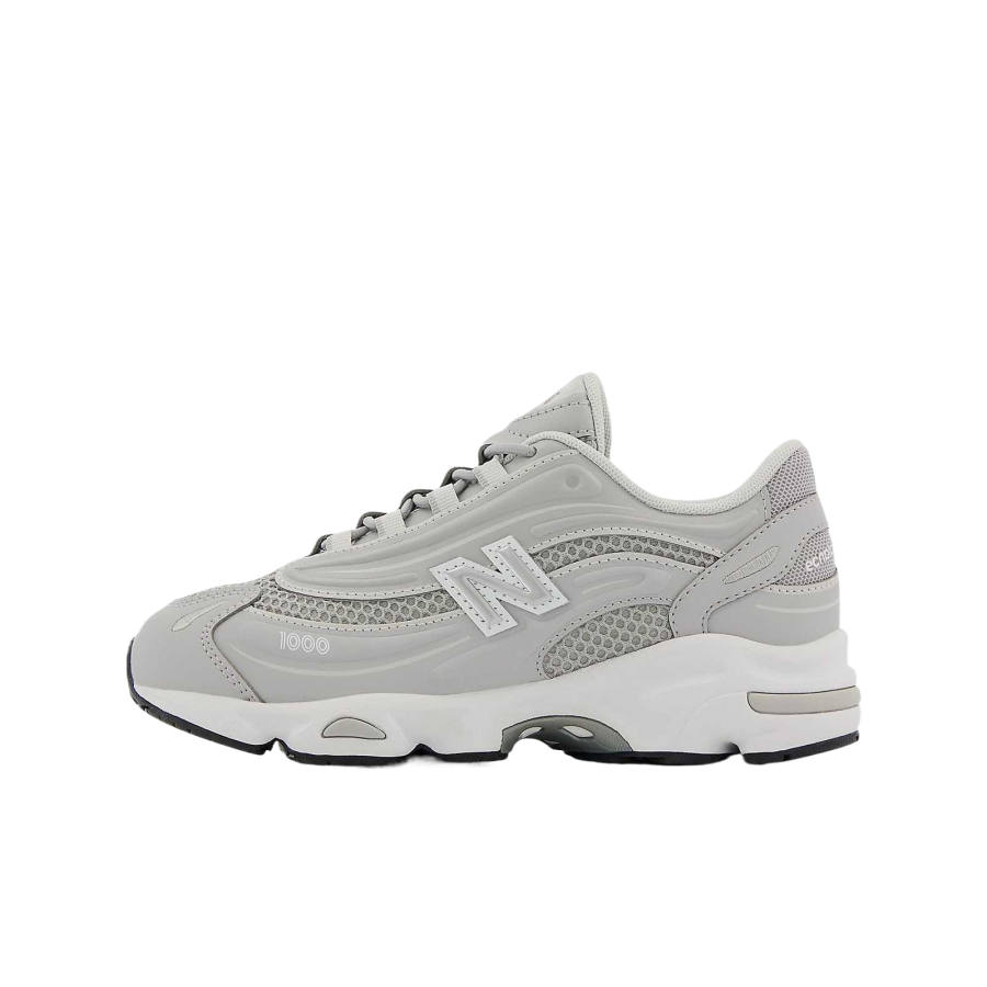 New Balance New Balance 1000 Mesh Cushioning Kids' Running Shoes Gray/White