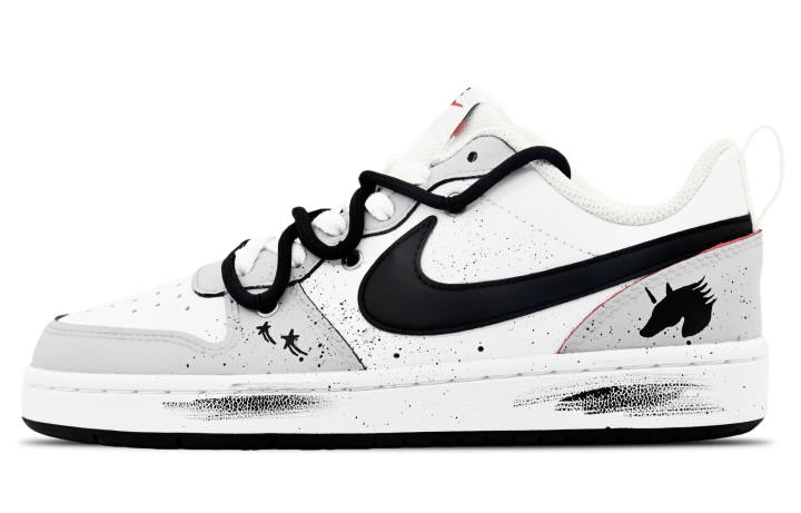 Nike Nike Court Borough 2 Cushioning Abrasion Resistant Slip Resistant Cushioning Abrasion Resistant Slip Resistant Low top
