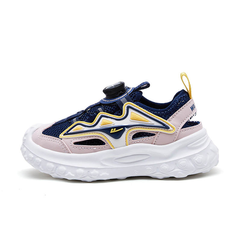 Warrior Slip Resistant, Abrasion Resistant, Breathable, Quick Dry Low top Kids Lifestyle Shoes Dark Blue Khaki Kids'