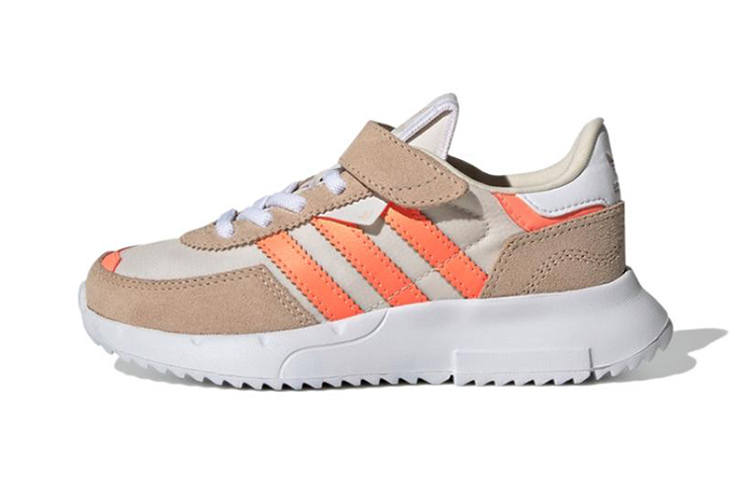 Adidas Originals Retropy F2 Slip Resistant Abrasion Resistant Low top Kids Lifestyle Shoes Pre school