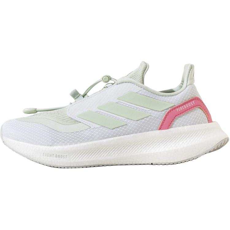 Adidas Adidas PUREBOOST 5 Slip Resistant Abrasion Resistant Low top Kids' Running Shoes White Kids'