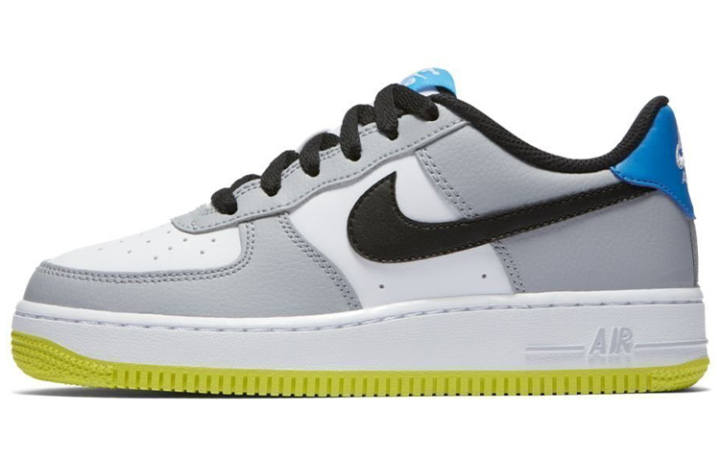 Nike Nike Air Force 1 Low Wolf Grey Black White GS
