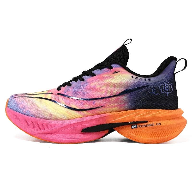 KUDING Mesh Rebound Breathable Lightweight Cushioning Low top Kids' Running Shoes Teenagers