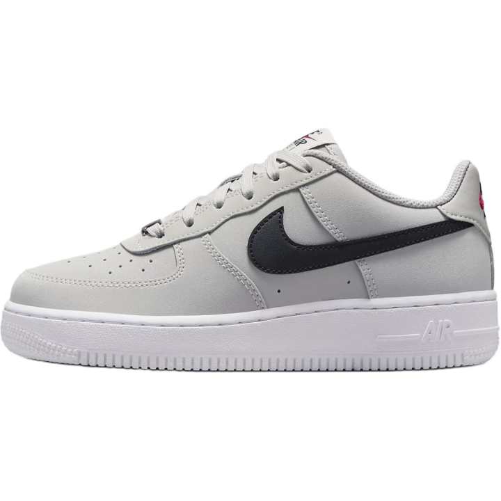 Nike Nike Air Force 1 Lv8 Synthetic Leather Low top Kids' Skateboarding Shoes Gray Kids'